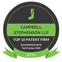 Top 10 Patent Firm by Juristat